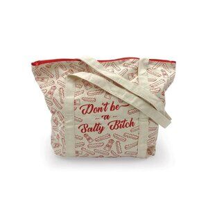 Smartass & Sass Salty B*tch Canvas Tote, NIP